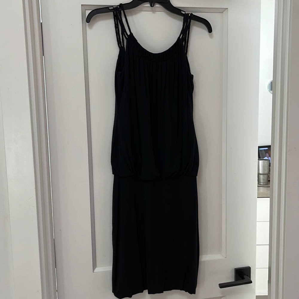 Little Black Dress - Cotton drop waist